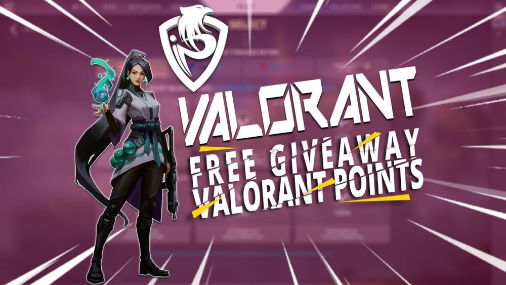 Valorant points giveaway